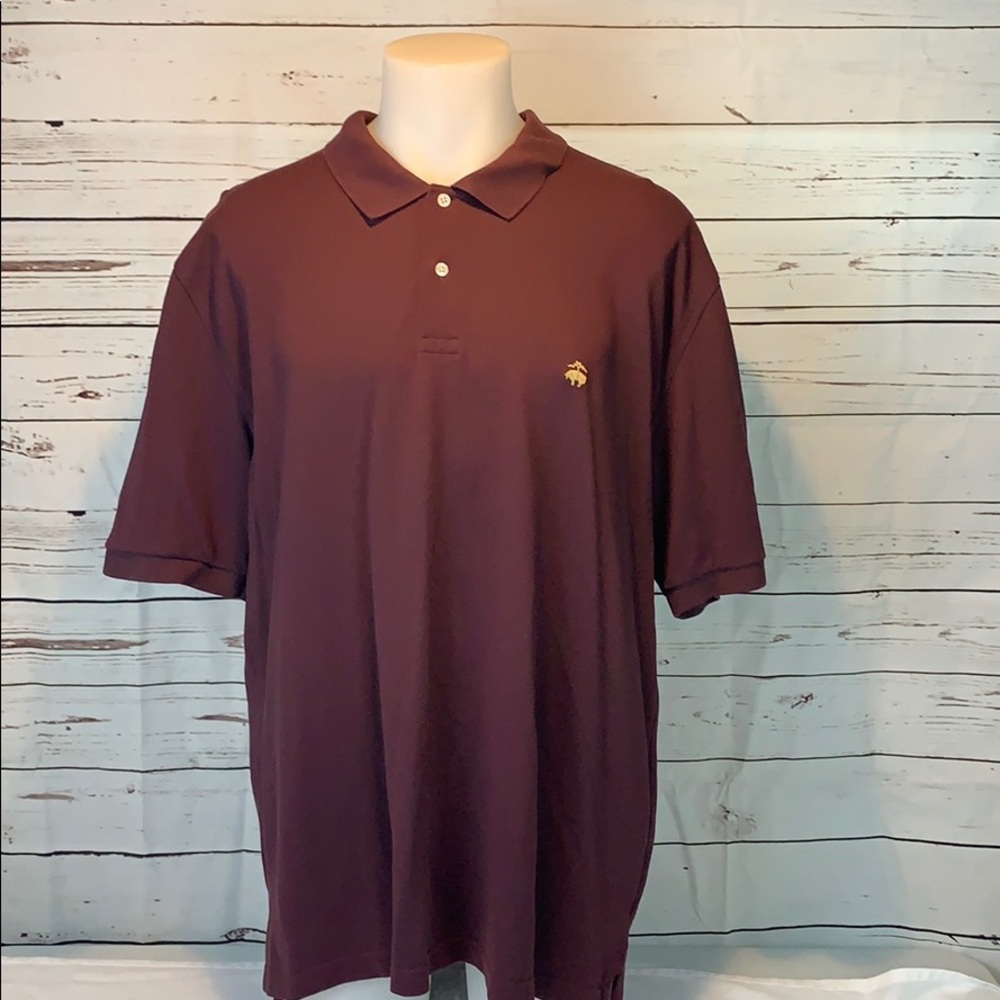 XXL Brooks Brothers Maroon Polo